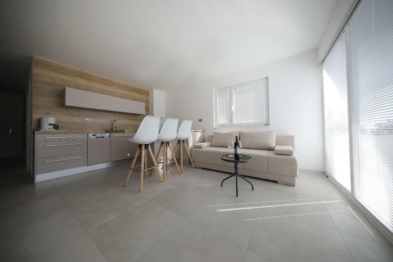Luxury Sunset Penthouse With Seaview Apartment Petrcane Exterior foto