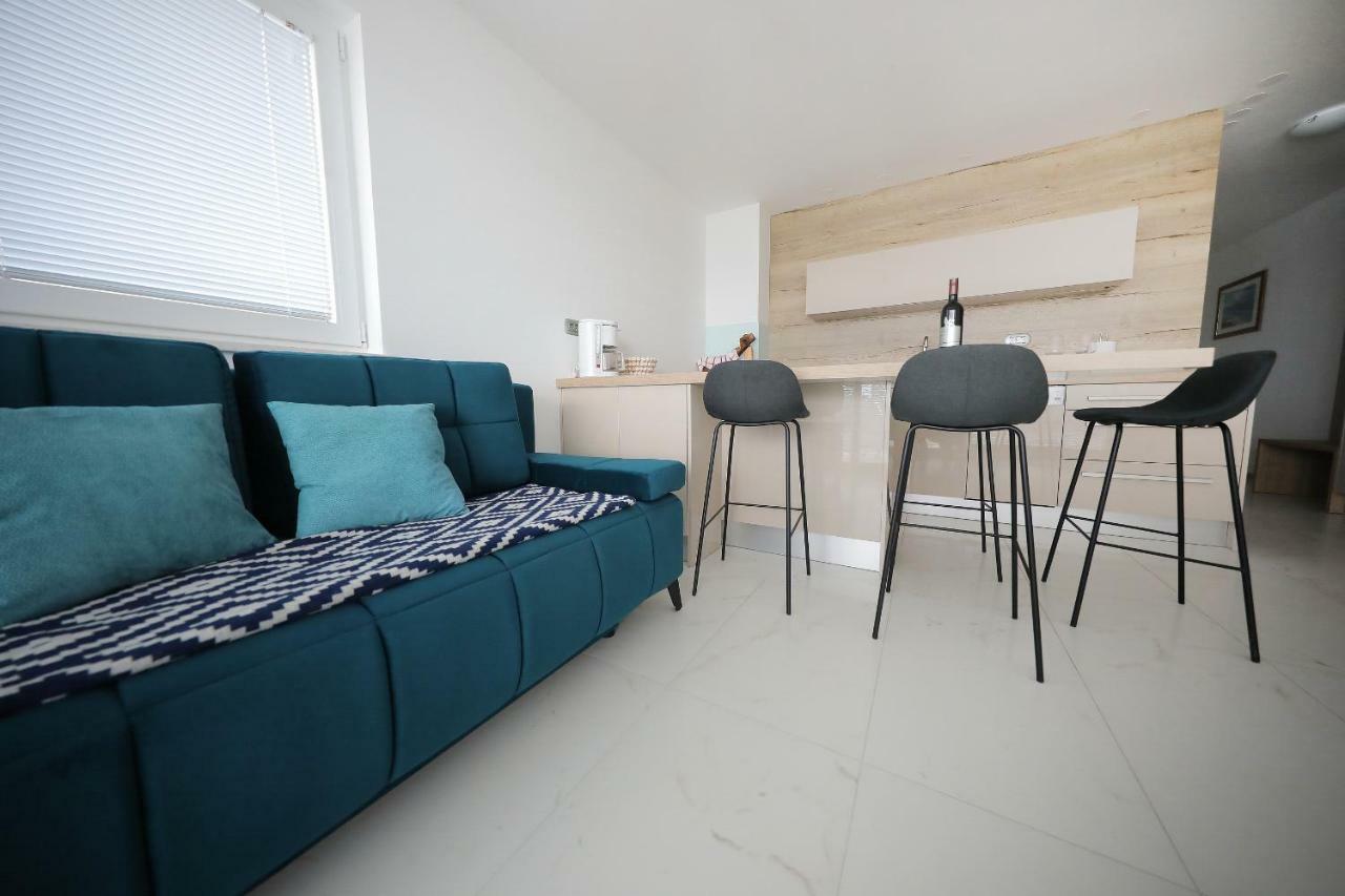 Luxury Sunset Penthouse With Seaview Apartment Petrcane Exterior foto