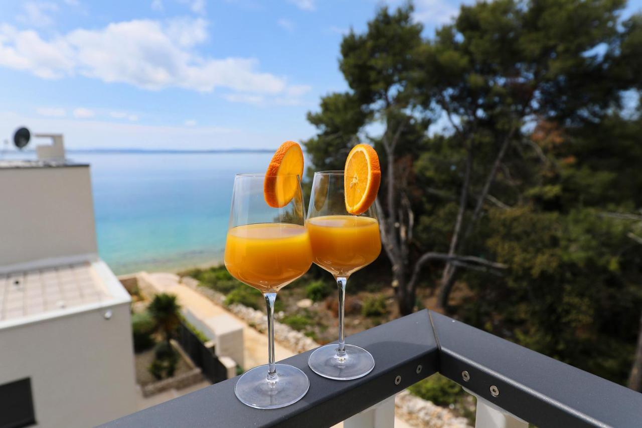 Luxury Sunset Penthouse With Seaview Apartment Petrcane Exterior foto
